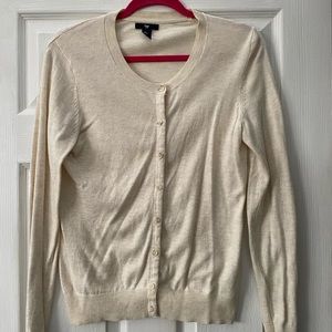 GAP Cream Cardigan